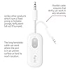 Twelve South TS-2259 AirFly SE | Bluetooth Wireless Transmitter /Adapter for AirPods / Wireless or Noise-Cancelling Headphones; use on Airplanes and Gym Equipment, 20+ hr battery life, White - Image 6