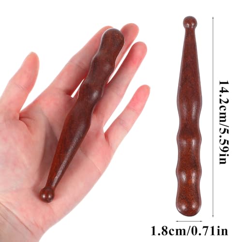Massage Pen,Wooden Massage Tools Acupressure Pen Pressure Point Tool for Relaxing Body Hand Foot - Image 3