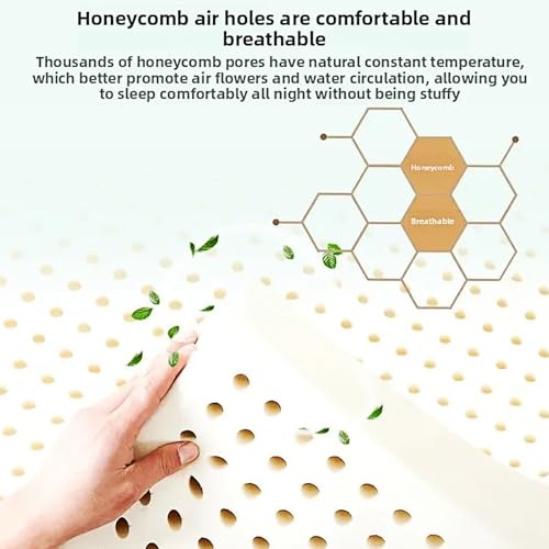 Cubrecolchón de látex antiácaros de 100x200 cm para mejorar tu cama de invitado 4