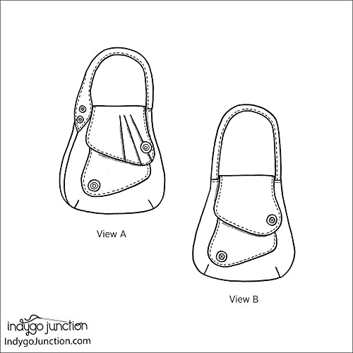 Indygo Junction Country Courier Bag Sewing Pattern #TOP1