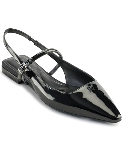 DKNY Women's Cairo Pointed Toe Slingback Flat Mule