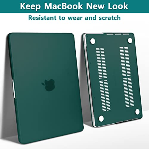 Teryeefi MacBook Pro 14 インチ ケース M4 M3 M2 M1対応+日本語キーボードカバー + スクリーンプロテクター+ダストプラグ 排熱口設計 軽量 プラスチック 保護カバー の商品画像 3