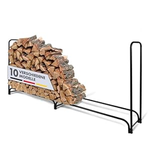 Floordirekt Patmos XL Kaminholzregal Metall