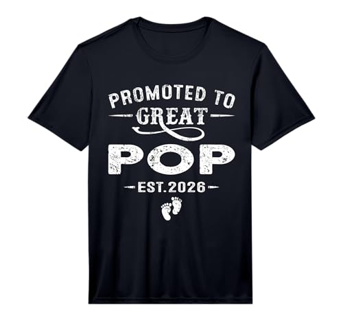 Promoted to Great Pop Est 2026 Pregnancy Announcement Performance T-Shirt