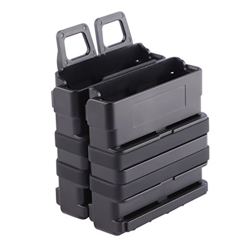 FenglinTech Clip Magazine Holder, Clip Magazine Pouch Quick Pull Box for Nerf Tactics - (Black)