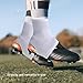 Cndiyald Football Cleat Covers 1 Pair Elastic & Stretchy Non-Slip Football Spats That Keep Sand Out Multi-Purpose Cleat Covers Football Spats Black