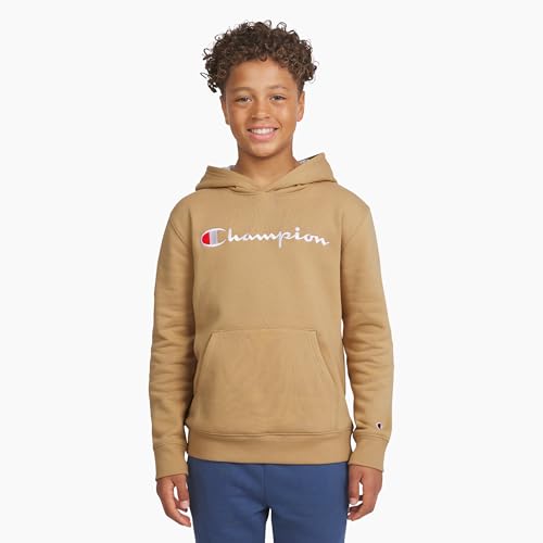 Image of Champion Boys' Boys Hoodie for Kids Sweatshirt Fleece Youth Pullover With Hood