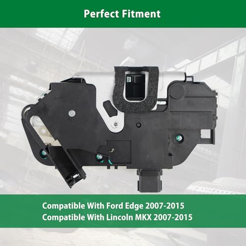 Image of Front Left Driver Side Latch Lock Power Door Latch Actuator Compatible with Ford Explorer Taurus F150 2009-2019 Lincoln MKS 2009-2016 Replace 937-628 7T4Z7821813C 9S4Z5421813A