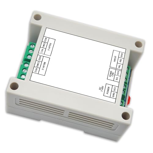 Controlador Modbus RTU RS485 con terminales etiquetados