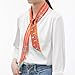 MurierSilk 100% Mulberry Silk Scarf, 16 Momme 47x2 Double-Sided Twill for Handbags, Silk Hair Tie & Neck Scarf