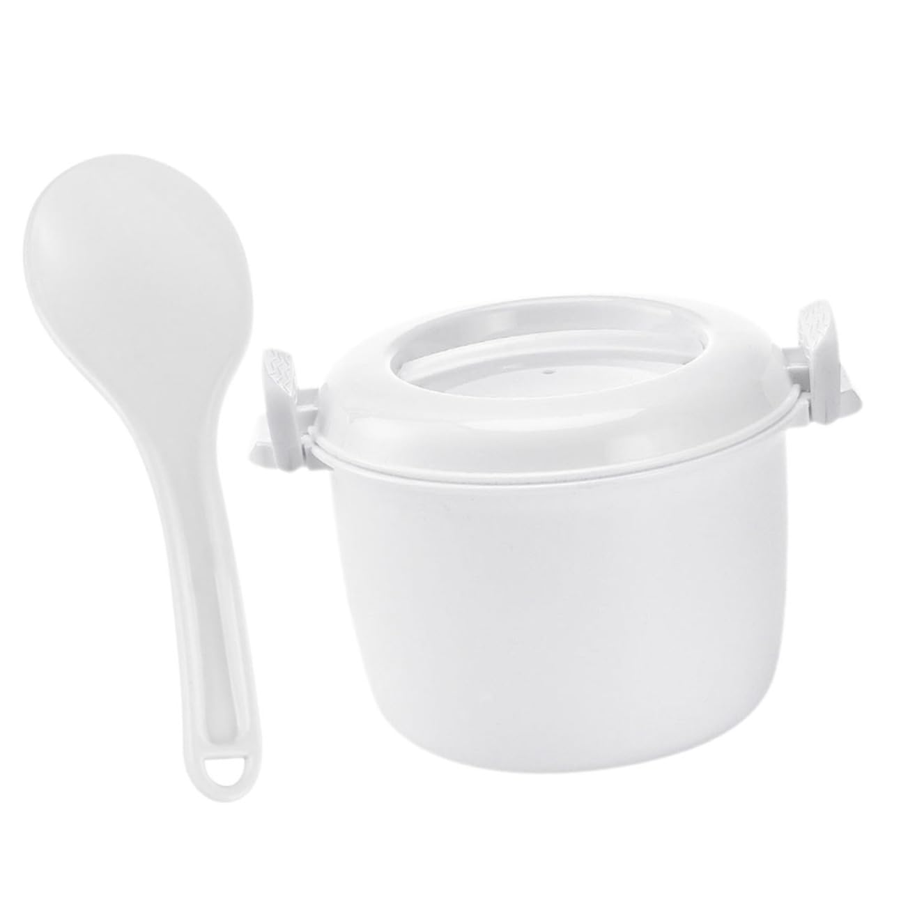 KICHOUSE Multifunctional Rice c Cooker Microwave Lunch Box Spoon Rice c Microwave for