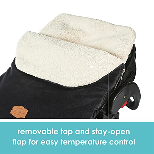 Image of Tomy Cole Bundleme - Original, Baby Bunting Bag, Winter Protection for Baby Car Seats and Strollers, Black