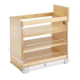 Rev-A-Shelf 448-BDDSC-11C Innovative 11 Inch Door/Drawer Base Soft Close Kitchen Cabinet Storage...