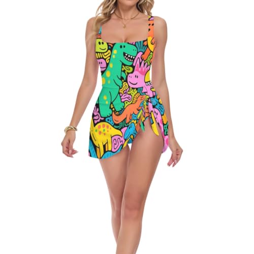 Maillot de bain dinosaure mignon et coloré pour vos vacances