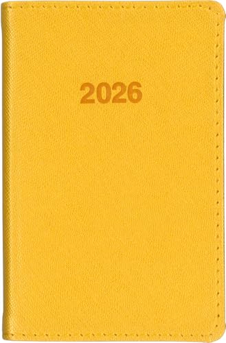Amazon.co.jp: 博文館 手帳 2026年 ミニ手帳 イエロー No.778 (2026年