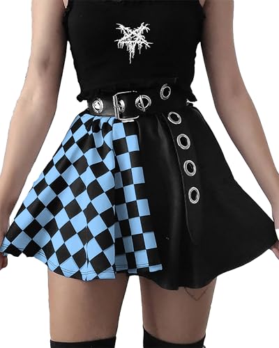 Minifalda gótica para lucir un look Harajuku y punk en tus salidas nocturnas