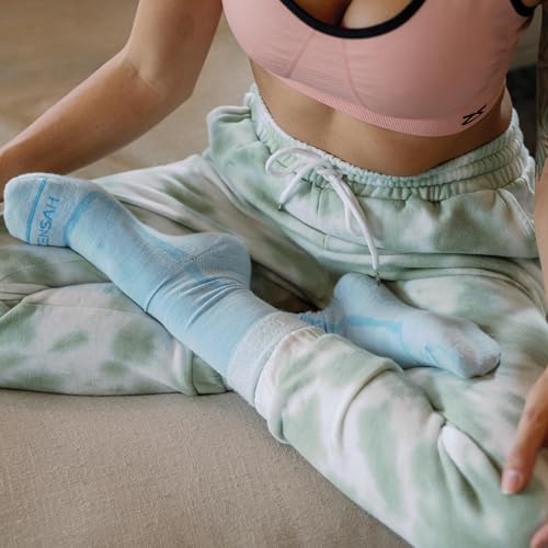 Image of Zensah Calming Sleep Socks - Warm, Soft, Fuzzy, Wool, Thermal, Slipper Sock for Women