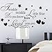 Produktbild Twinkle Wurfstern Zitate Wandaufkleber Für Wohnzimmer Dekoration Selbstklebende Wasserdichte Vinyl Wandbilder Abnehmbare Kunst Aufkleber Tapete Wohnkultur 40 cm x 45 cm
