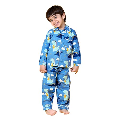 Image of Jam & Sugar Boys Cotton Printed Night Suit Set