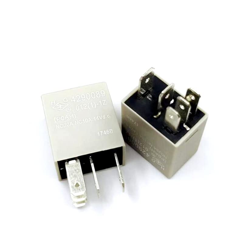 Relais 4290089-012 1-1Z 12V CC 20A 5 broches pour circuits électroniques (Lot de 5)