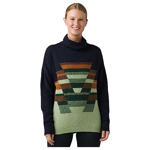prAna Frosted Pine Sweater Nautical SM (Women's 4-6)