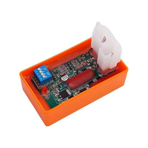 Encendedor Caja CDI Piezas De Repuesto para TR100F Reparación Cajas Encendido Motocicleta 4/5/6 Pines, CDI con Interruptor Dip, Encendedor Velocidad, Accesorios para ECU Digital General