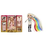 Rainbow High Rainbow Vision Divas - Sabrina ST. Cloud - Rosa Modepuppe,ab 6 Jahren & 569329E7C Haarstudio - Exklusive Amaya Raine Puppe mit extra langem Haar und waschbaren 5-in-1-Farben