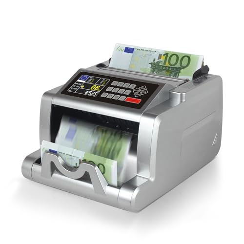Geldzählmaschine für gemischte Stückelungen, Wertzählung, UV/MG/IR/MT-Banknotenzähler,...