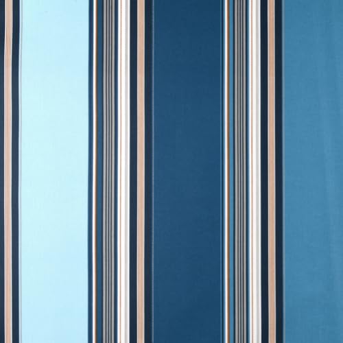 MadeInNature, Nappe Qualité Tissu Enduit Coton Imperméable Résistante 155 cm de Large Vendue au Mètre Facile à Entretenir (Adour Petrole, 155x180 cm)