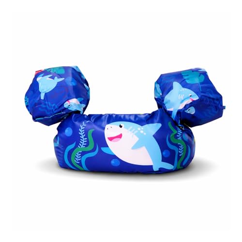Image of Koochie-Koo Swimming Jacket for Kids Adjustable Swim Vest for Toddlers & Children Buoyancy Support Float Suit with Safety Buckle UV Protection Swim Trainer for Boys & Girls 2-6 Years 10-25KG