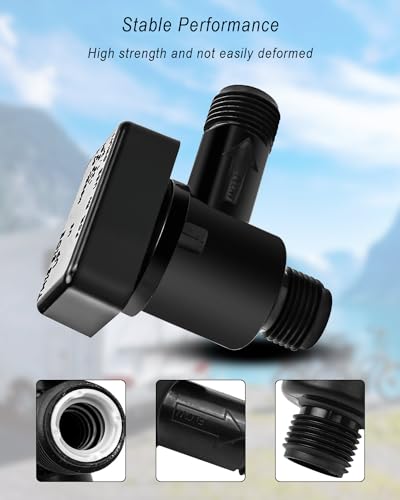 Image of 571-VAC-CHK-A RV Vacuum Breaker Check Valve For Black Tank System Leaking Loud Noise Wet Floor, Camper Flusher Check Valve Backflow Preventer