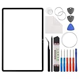 E-yiiviil Front Glass (Without LCD Display) Compatible with Samsung Galaxy Tab S9 FE+ SM-X610, SM-X616B 12.4 inch inch with Tools