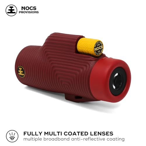 Image of Nocs Provisions Zoom Tube 8x32 Monocular, Bird Watching & Backpacking | 8X Magnification Telescope, Bak4 Prism, Wide Field of View for Wildlife Viewing