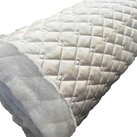 EU Fabrics Satin Quilted Fabric - Soft and Durable Cover