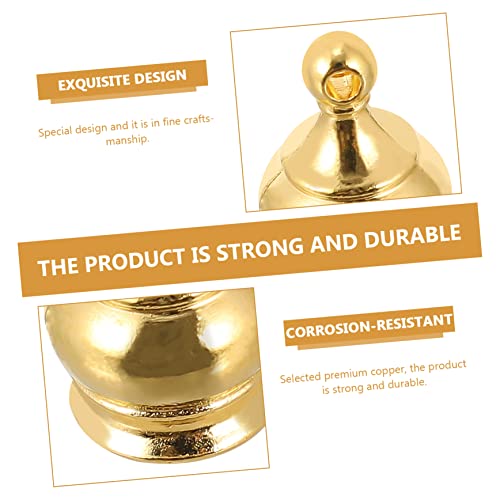 Image of LABRIMP 4pcs Replacement Lamp Finials Decorative Head Lamps Light Screw Caps Home Lighting Knobs