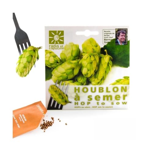 Radis et Capucine - Sachet graines fleurs comestibles - Houblon