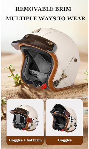 Casque jet moto bluetooth homologué ECE DOT taille S pour scooter électrique - 6