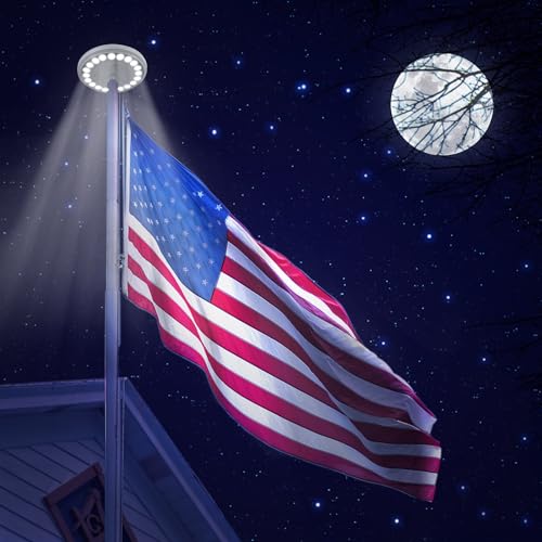 Sunnytech ST Solar Power Flag Pole Flagpole Light Auto Active Green Energy Factory Direct Supply thumb #6