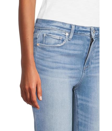 PAIGE Women's Cindy Crop Seamed Bltlps Raw Hem4