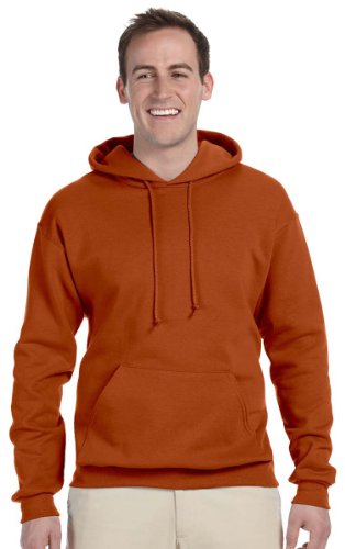 Jerzees 8 oz. NuBlend 50/50 Pullover Hood, Texas Orange - Medium