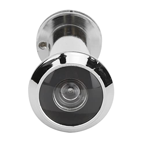 Ymiko Mirilla, Ángulo de visión de 220 grados Anti Robo, Mirilla de seguridad para puerta con cubierta trasera para uso doméstico - Compatible con puertas de madera, fibra de vidrio o metal - Instalación fácil, Bronce (Extendida 16 mm) miniatura 6
