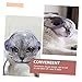 NOLITOY Household Kitten Muzzle Professional Grooming Cover for Cats Breathable Design Convenient Closure for Bathing and Grooming Lightweight Accessory