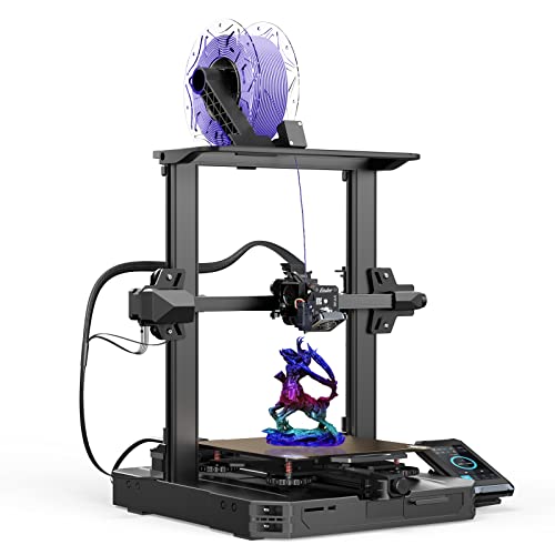 Image of Official Creality Ender 3 S1 Pro 3D Printer with CR Touch Automatic Bed Leveling, 300℃ High Temperature Nozzles Sprite Direct Drive Extruder 220 x220x270mm Printing Size for Beginners