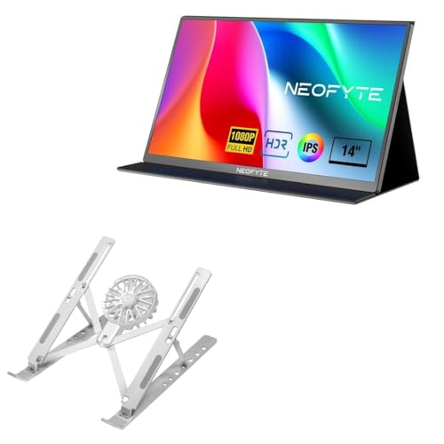 Base Ajustable BoxWave con Ventilador para Monitor Portátil