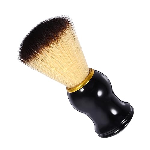 HONMEET Nylon Foaming Shaving Brush Wooden Handle Beard Care Tool Father's Day Present Color