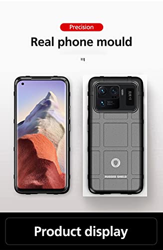 Ccsmall For Xiaomi Mi 11 Ultra Men Case,Heavy Duty Shockproof Military Grade Drop Tested Field Case Super Sturdy Bumper Full Body Rugged Hard Cover For Xiaomi Mi 11 Ultra Hd Green #TOP1