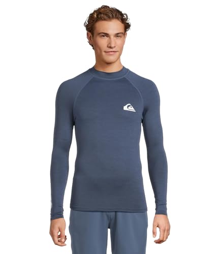 Camiseta de surf transpirable Quiksilver Everyday manga larga UPF50 licra de hombre