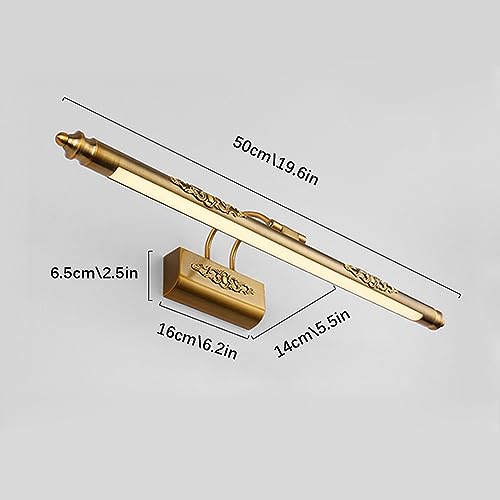 Applique murale bronze de salle de bain orientale orientable - 5