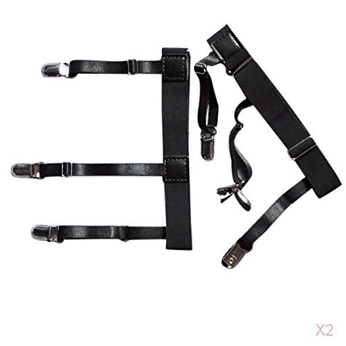 MERISHOPP Non Slip Punk Men Women Gentleman Leg Thigh Elastic Garter Belt Suspender-picture-7