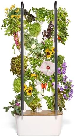 Gardyn Home 4 Vertical Hydroponics Growing System Kit - 30 Non-GM...